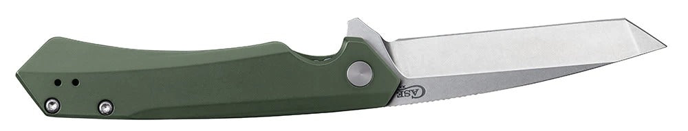 Case XX OD Green Anodized Aluminum ( Kinzua S35VN)