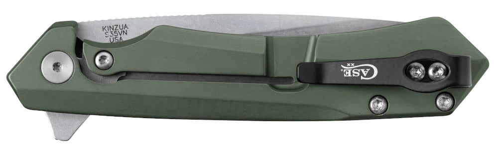 Case XX OD Green Anodized Aluminum ( Kinzua S35VN)