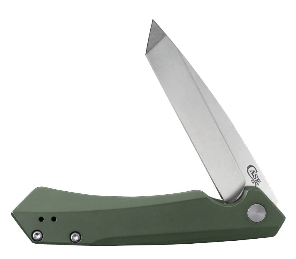 Case XX OD Green Anodized Aluminum ( Kinzua S35VN)