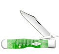 Case XX Bright Green Bone Gator Gog Cheetah Cub