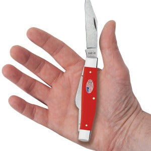 Case XX American Workman Red Synthetic Smooth Large Stockman