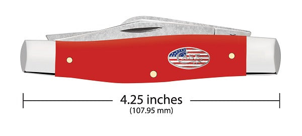 Case XX American Workman Red Synthetic Smooth Large Stockman