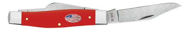 Case XX American Workman Red Synthetic Smooth Large Stockman