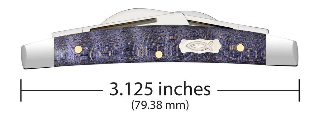 Case XX Purple Curly Maple Smooth Small Congress