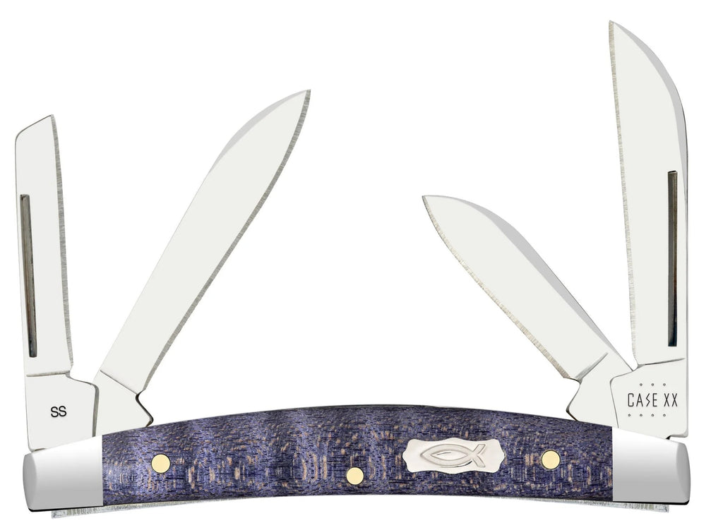 Case XX Purple Curly Maple Smooth Small Congress