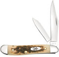Case XX Amber Bone Peach Seed Jig Peanut
