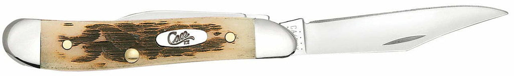 Case XX Amber Bone Peach Seed Jig Peanut