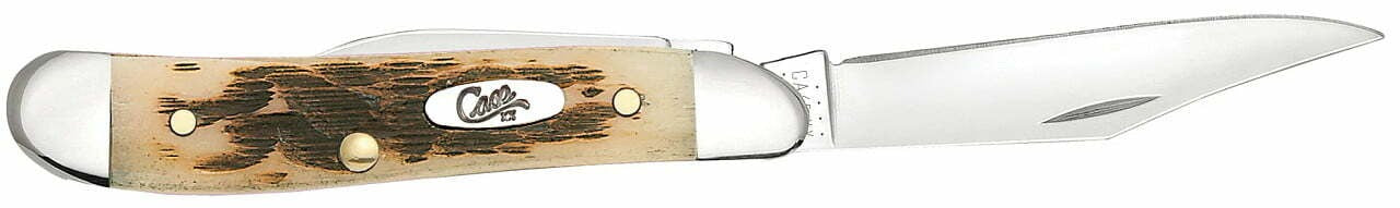 Case XX Amber Bone Peach Seed Jig Peanut