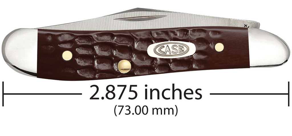 Case XX Brown Synthetic Standard Jig Peanut