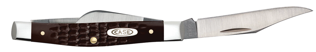 Case XX Brown Synthetic Standard Jig Small Stockman