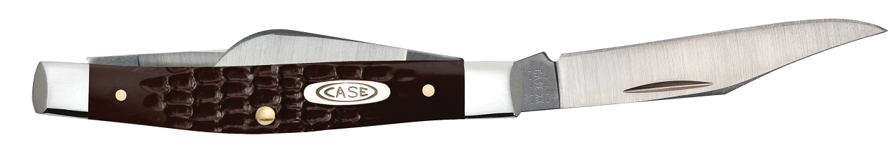 Case XX Brown Synthetic Standard Jig Small Stockman