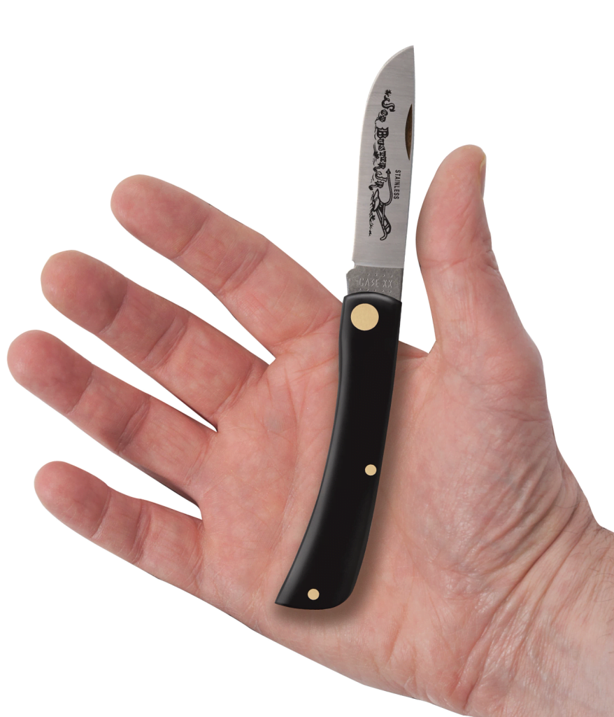 Case XX Black Synthetic Smooth Sod Buster Jr