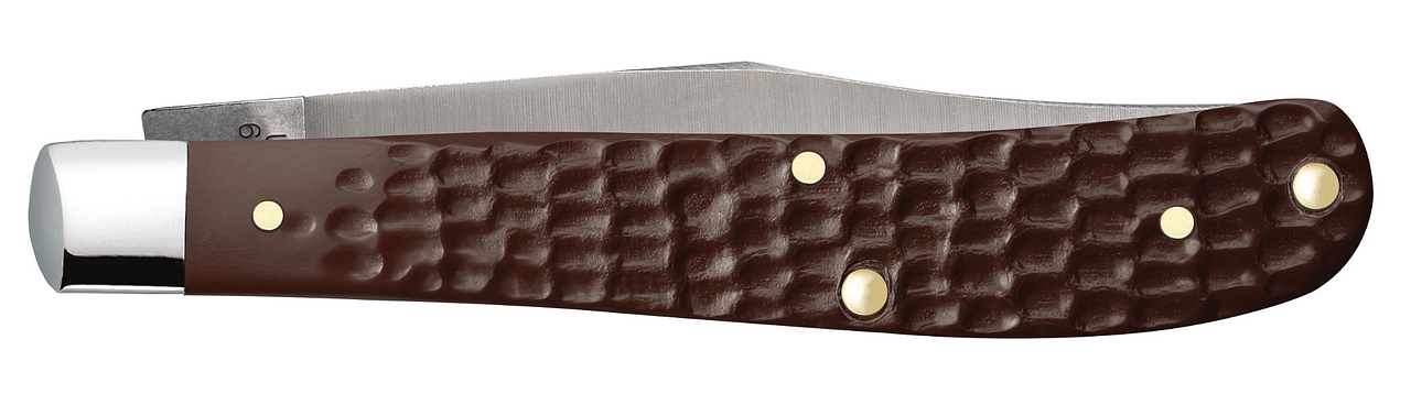 Case XX Brown Synthetic Standard Jig Slimline Trapper