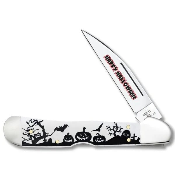 Case 2025 Halloween White Synthetic Smooth Copperlock