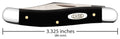 Case XX Black Synthetic Smooth Medium Jack