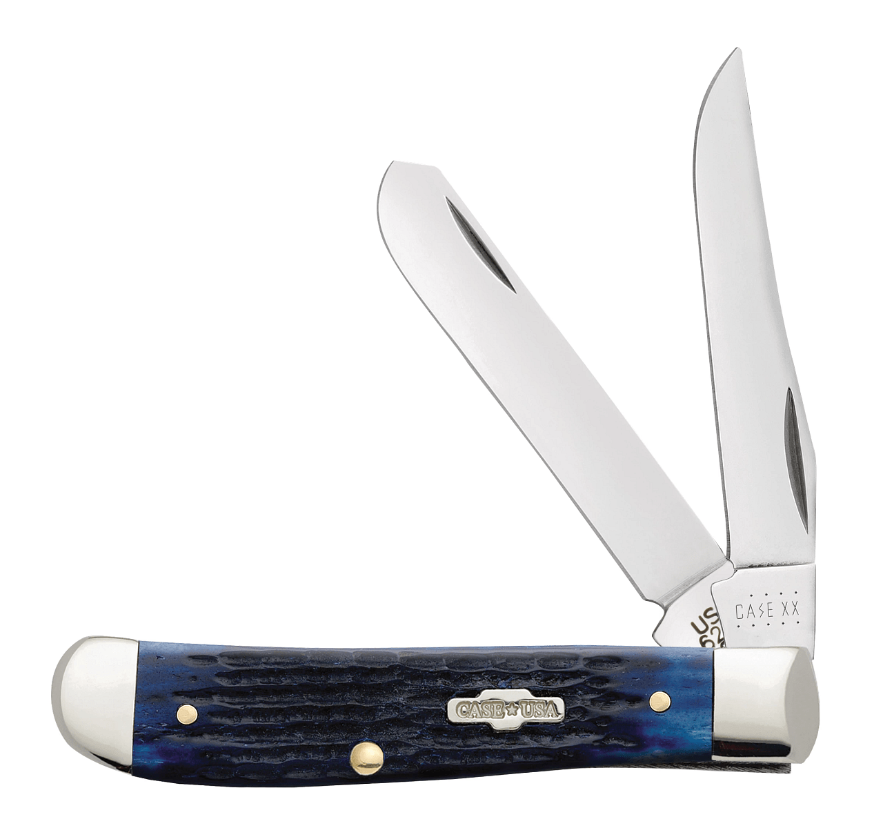 Case XX Blue Bone Rogers Corn Cob Jig Mini Trapper