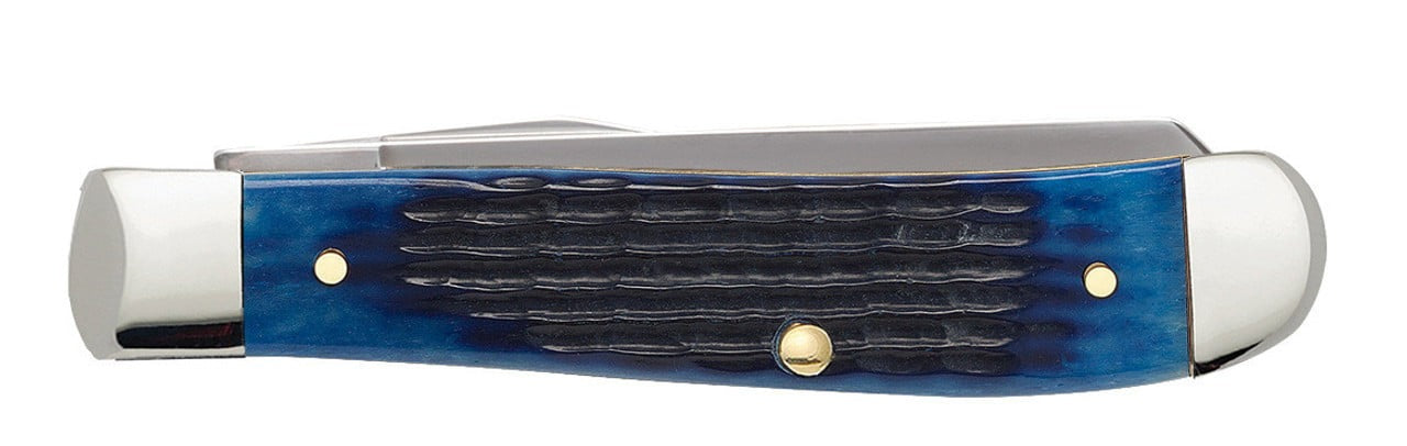 Case XX Blue Bone Rogers Corn Cob Jig Mini Trapper