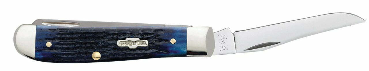 Case XX Blue Bone Rogers Corn Cob Jig Mini Trapper