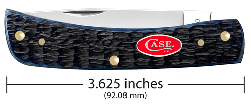 Case XX Navy Blue Bone Rogers Jig Sod Buster Jr