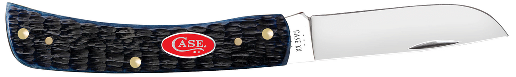Case XX Navy Blue Bone Rogers Jig Sod Buster Jr