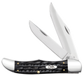 Case XX Buffalo Horn Jig Large Folding Hunter With Sheath