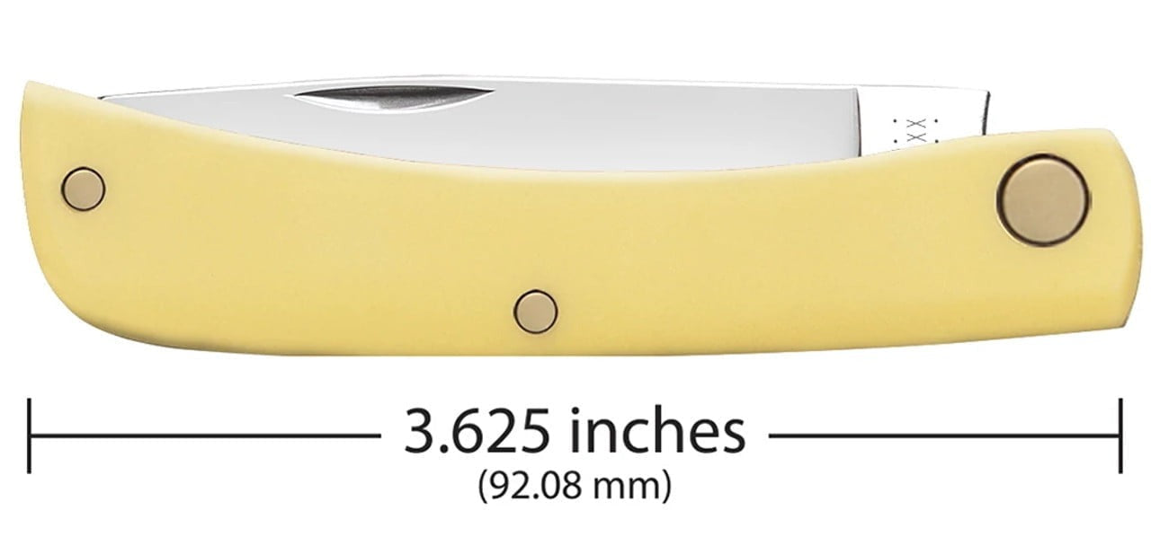 Case Yellow Synthetic Smooth Sod Buster Jr