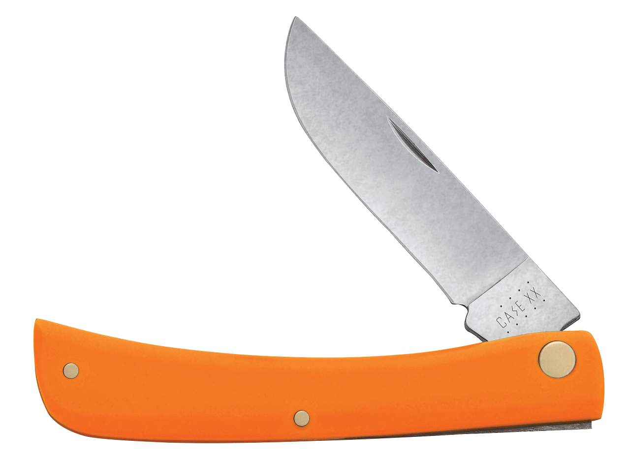 Case XX Orange Synthetic Sod Buster Jr