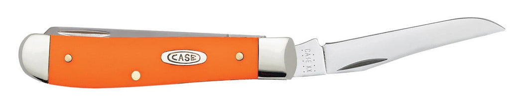 Case XX Orange Synthetic Smooth Mini Trapper