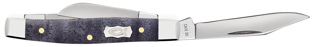 Case XX Purple Curly Maple Smooth Small Stockman