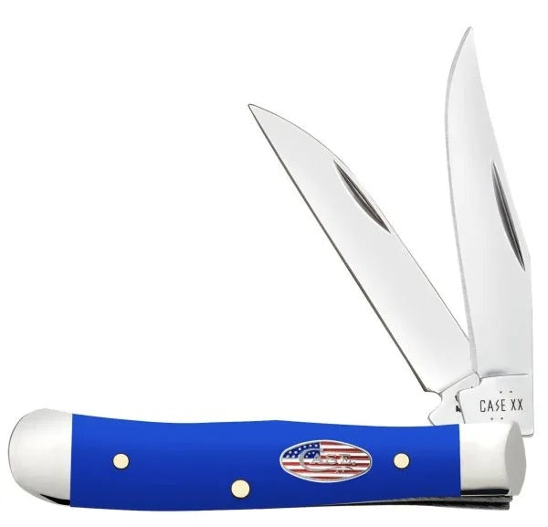 Case Smooth Synthetic Royal Blue Tiny Trapper