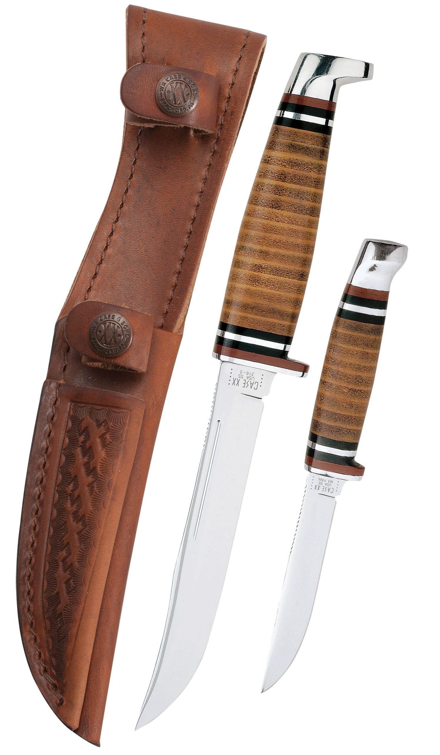 Case XX Leather Hunting Set