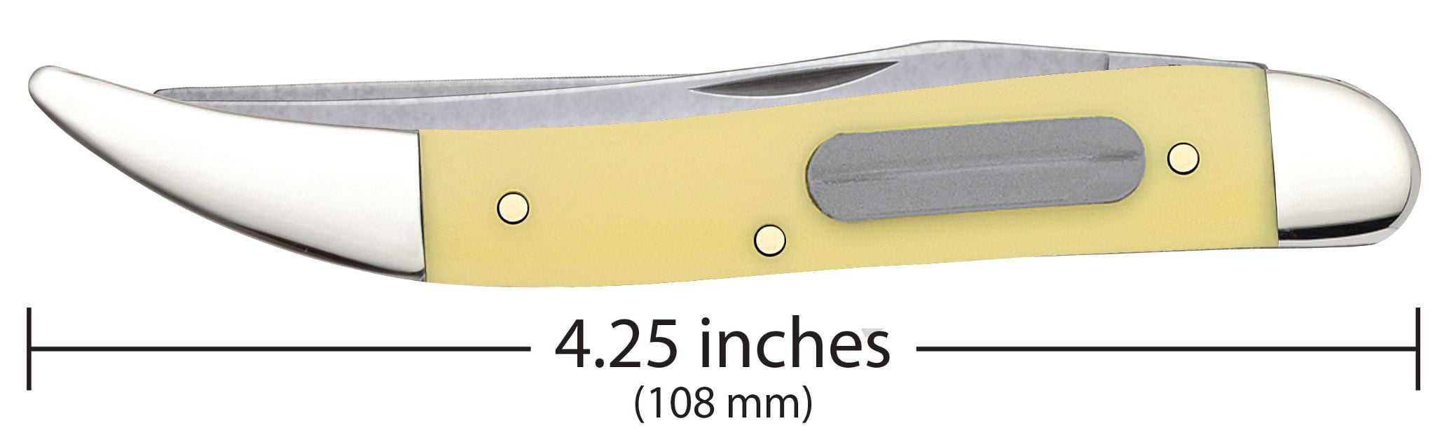 Case XX Yellow Synthetic Smooth Fishing Knife