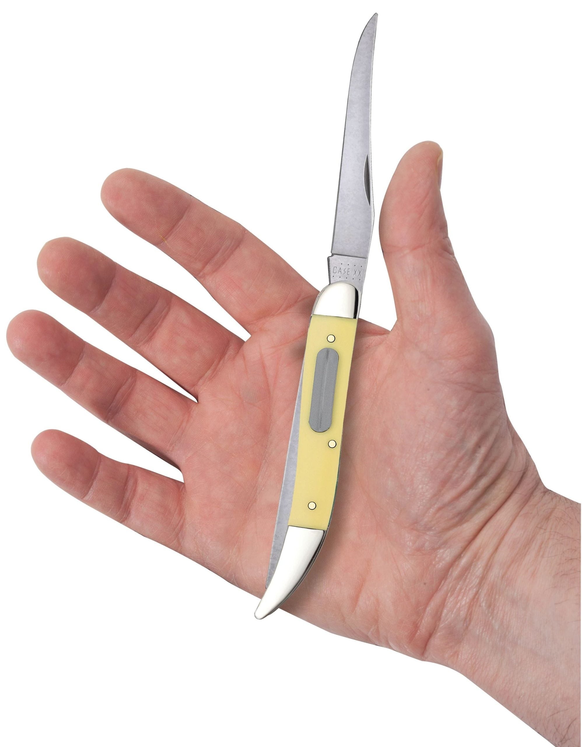 Case XX Yellow Synthetic Smooth Fishing Knife