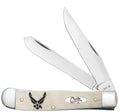 Case XX USAF Natural Bone Smooth Trapper