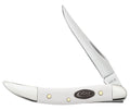 Case XX White Synthetic Smooth Small Texas Toothick