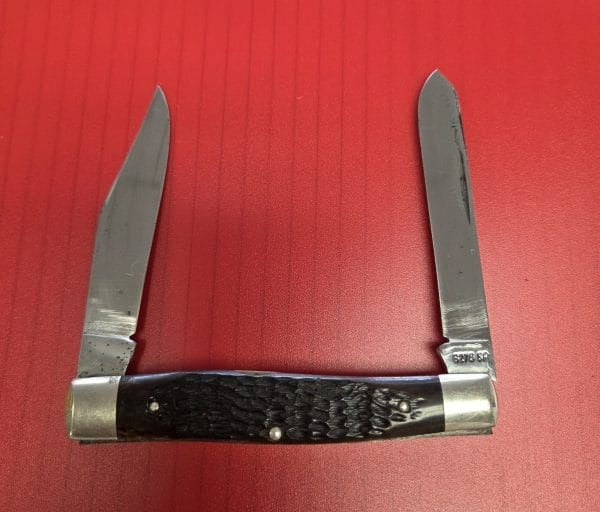 Case 1977 Brown Bone Moose Pocket Knife (Used)