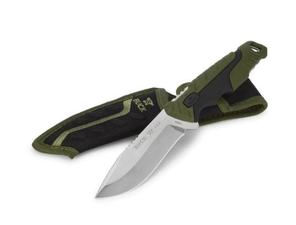 Buck Large Green Molded Handle Fixed Pursuit