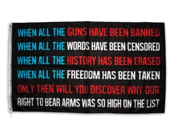 Right To Bear Arms Flag