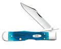 Case XX Caribbean Blue Sawcut Jigged Bone Cheetah Cub 25578 (611 1/2L Stainless Steel)