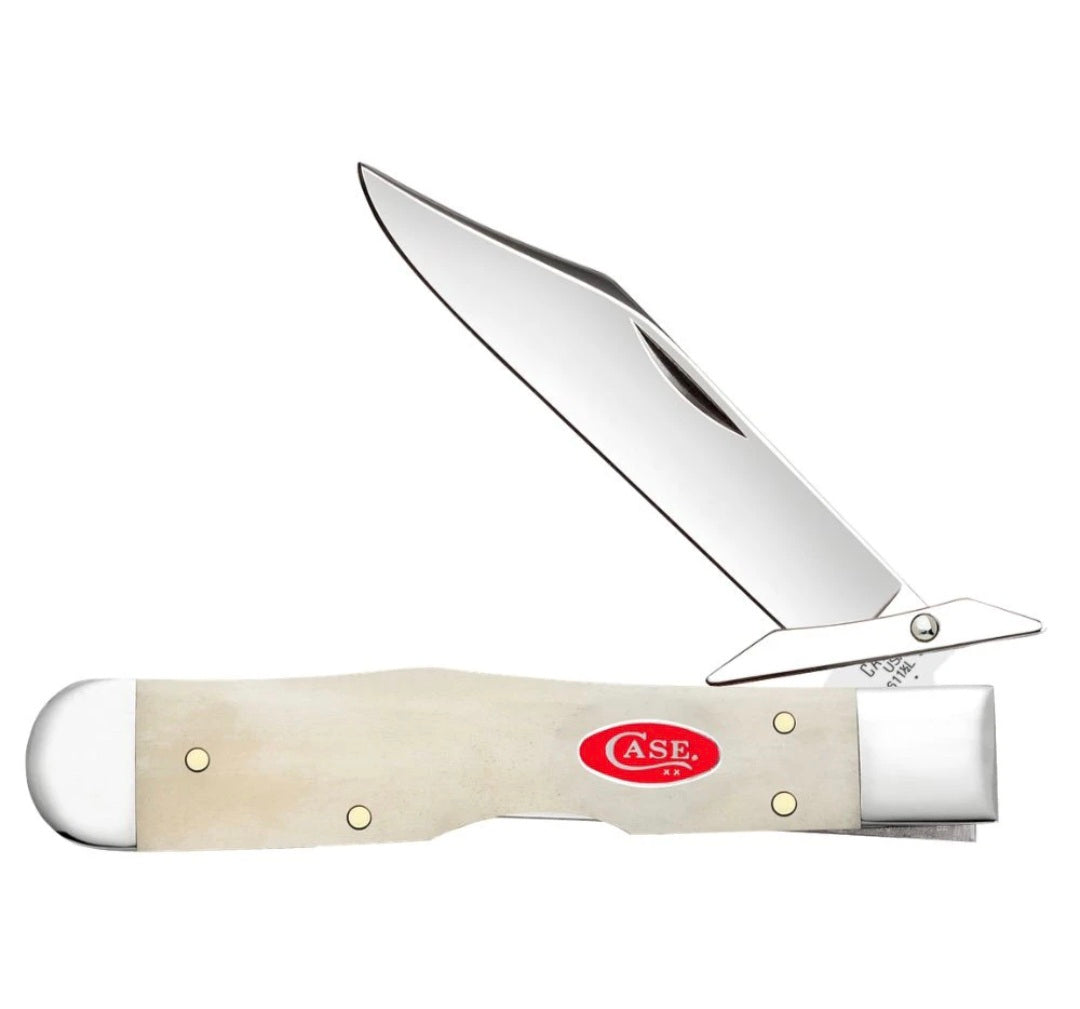 Case XX Natural Bone Cheetah Cub Pocket Knife