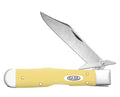 Case XX Yellow Synthetic Smooth Cheetah Cub Pocket Knife