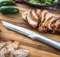 Rada Stubby Butcher Knife – Silver Aluminum Handle (R106)