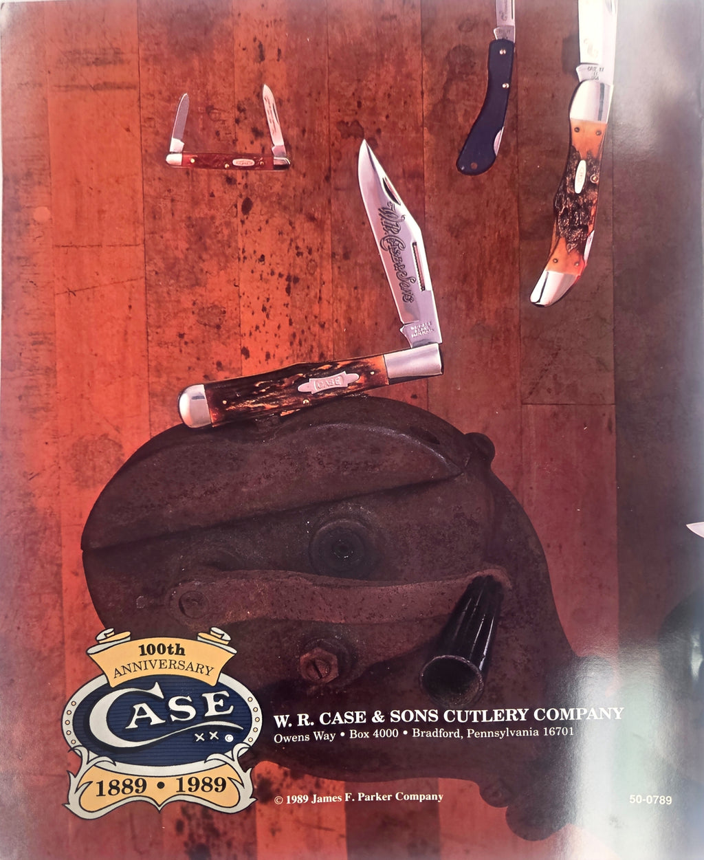 Case XX 100th Anniversary Edition Catalog (1889–1989) - Vintage Knife Catalog with Prices