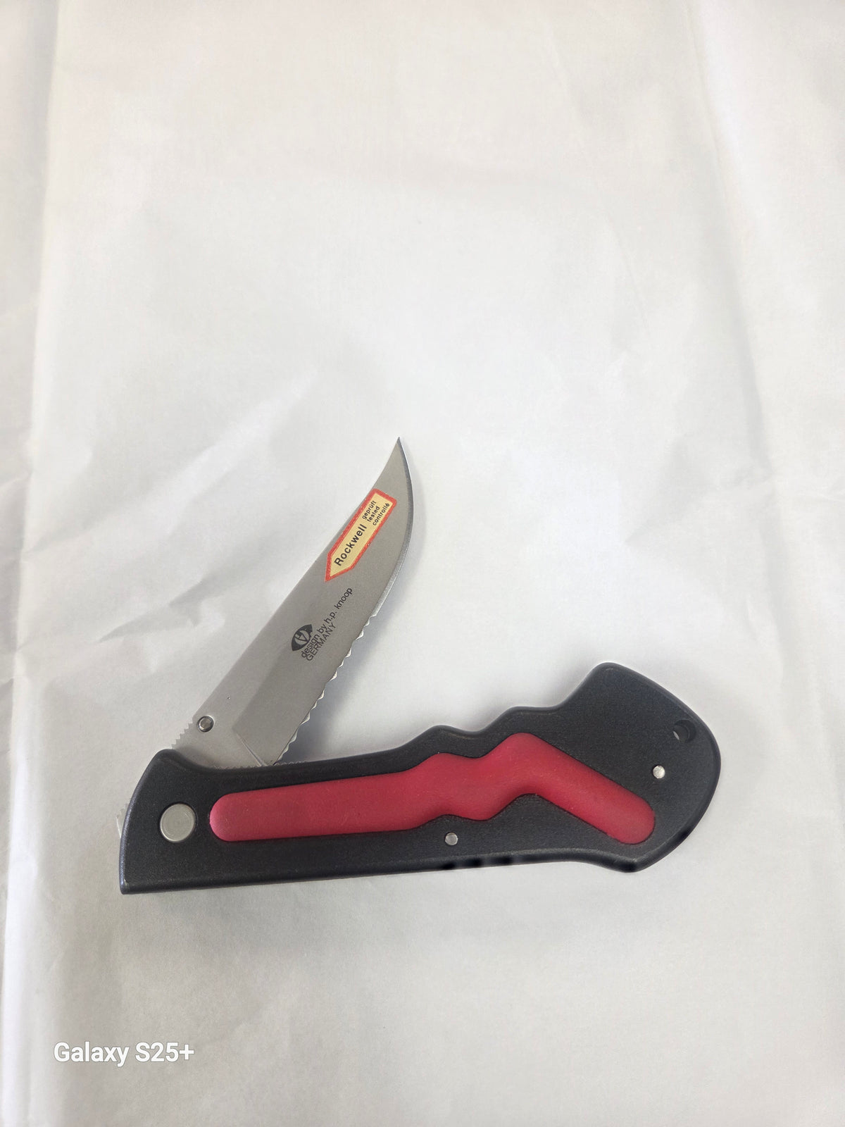 Puma Flash H.P. Knoop 1999 Serrated Folding Locking Knife Rockwell Tested New in Box