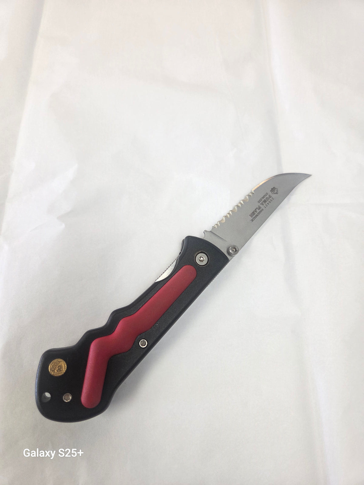 Puma Flash H.P. Knoop 1999 Serrated Folding Locking Knife Rockwell Tested New in Box