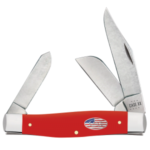 Case XX American Workman Red Synthetic Smooth Large Stockman