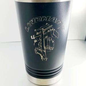 Polar Camel 16 oz Stainless Steel Lineman Tumbler