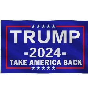 Trump 2024 Take America Back Flag