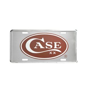 Case Oval Logo License Plate