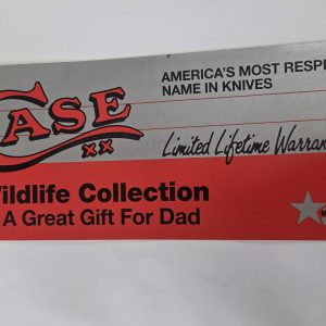Vintage Case XX Wildlife - A Great Gift For Dad Collection Sticker!